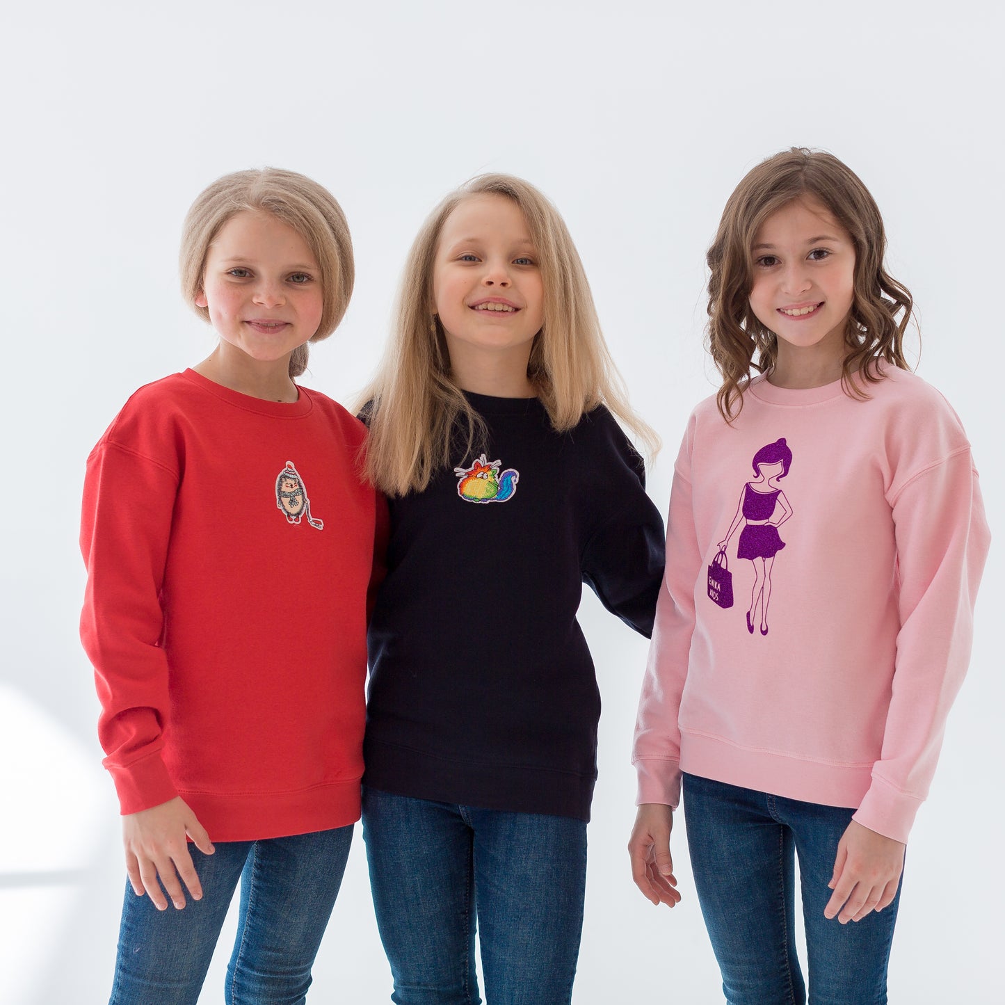Cat Sweatshirt in Blue
