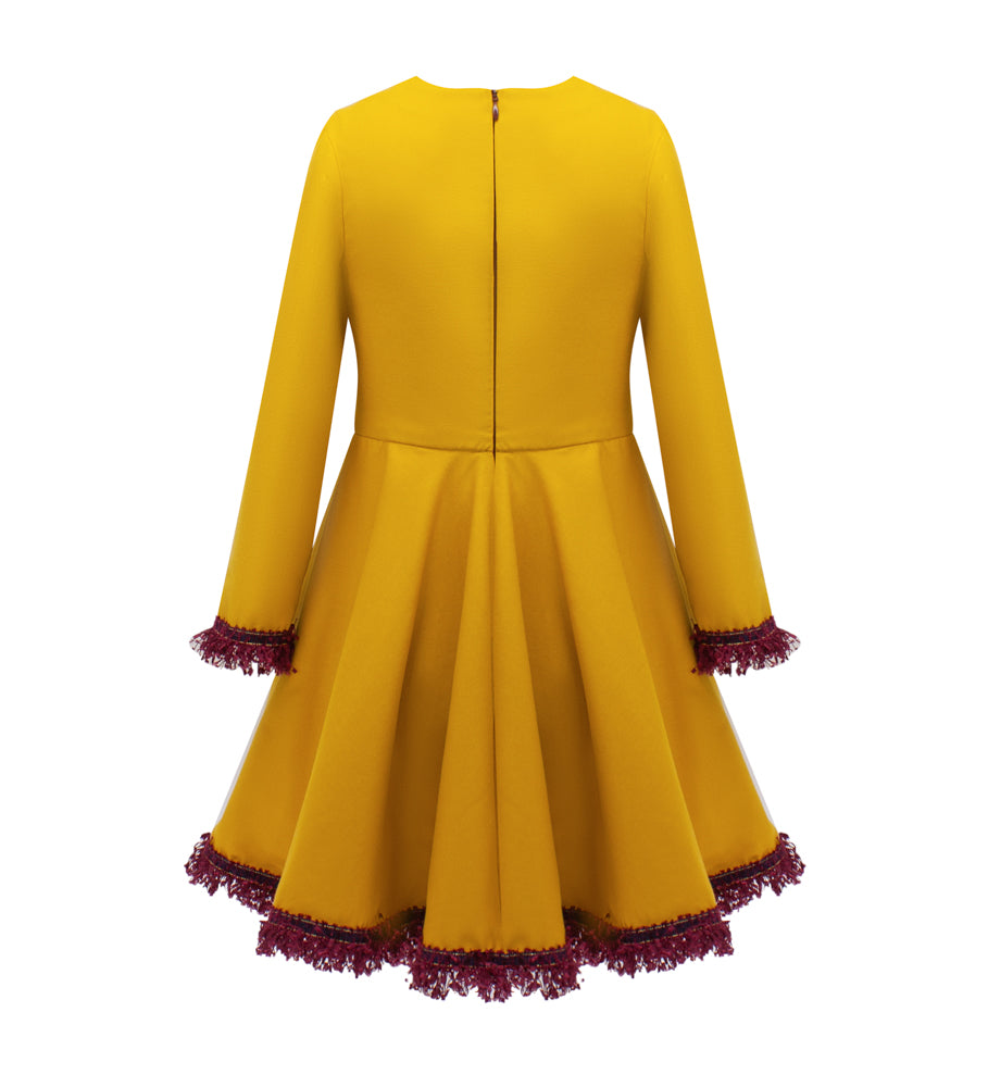 Elegant Dress in Yellow