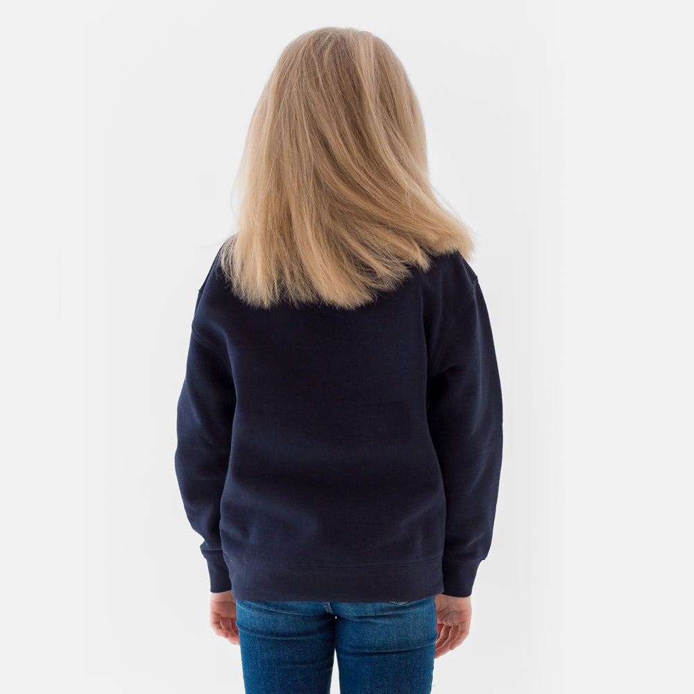 Cat Sweatshirt in Blue