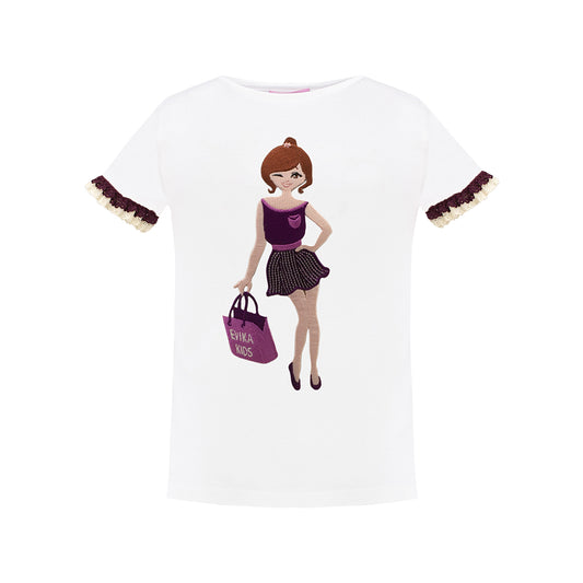Pretty Girl T-Shirt in White
