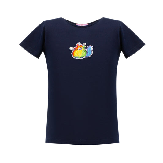 Cat T-Shirt in Blue