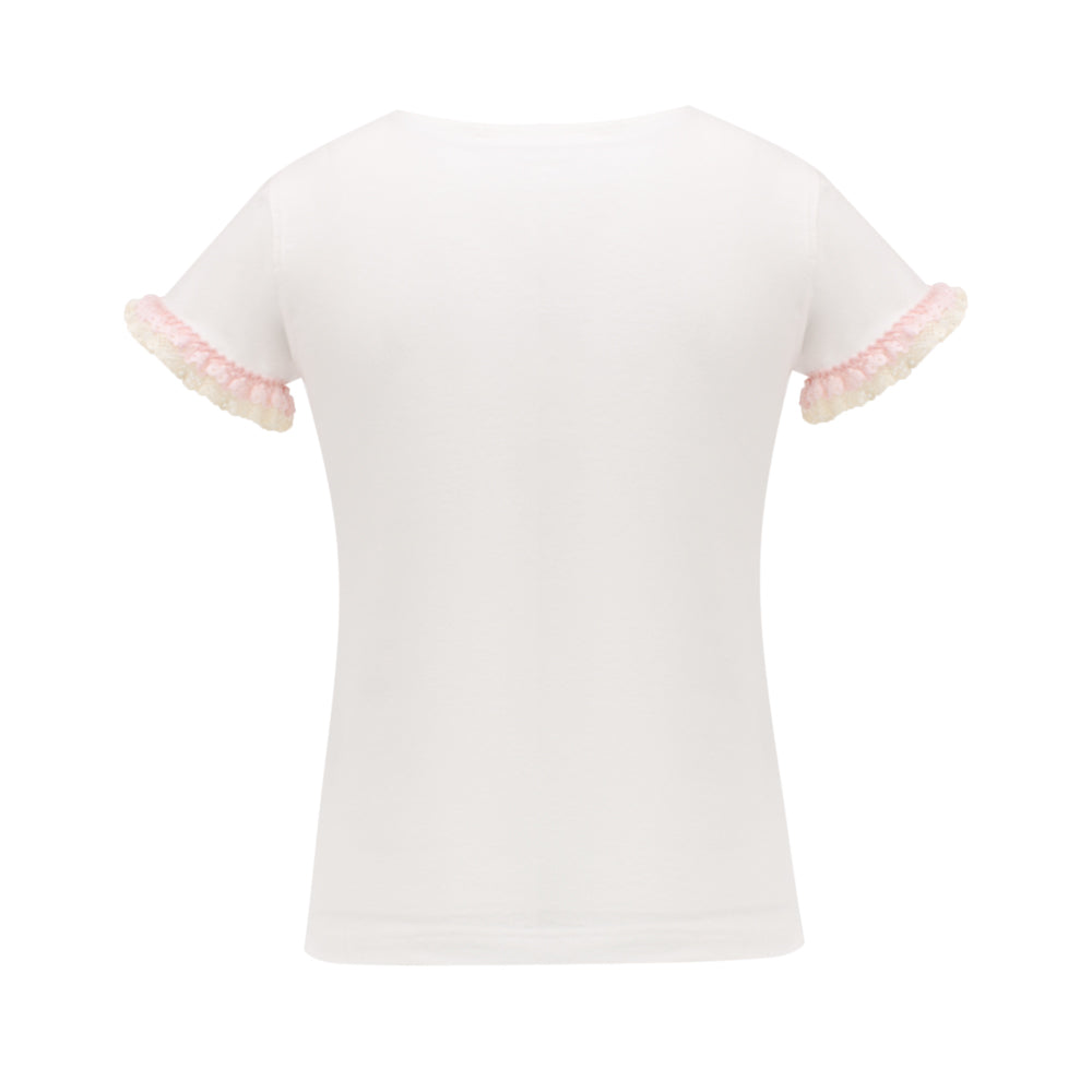 Pretty Flower T-Shirt in White