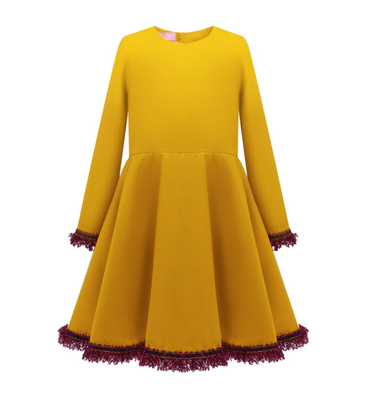 Elegant Dress in Yellow