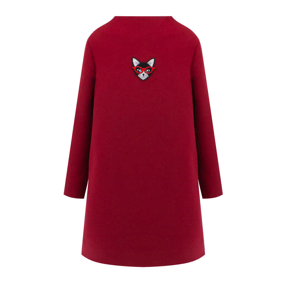 Cats Coat in Red