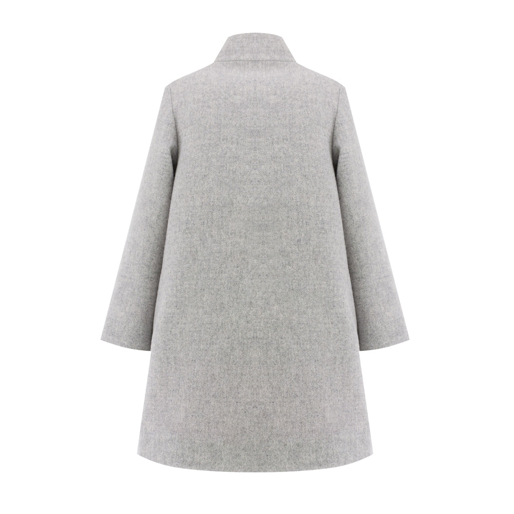 Love Hearts Coat in Grey