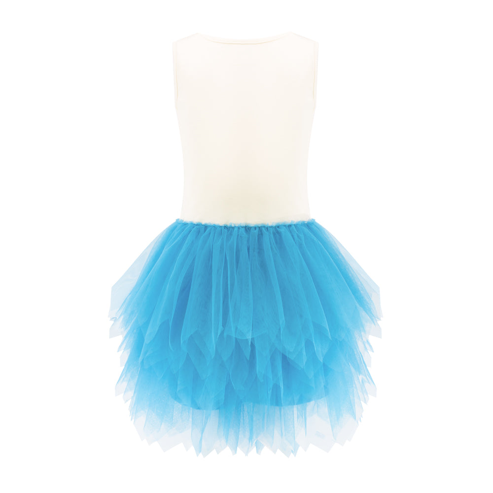 Rhinestones Detailing Tutu Dress