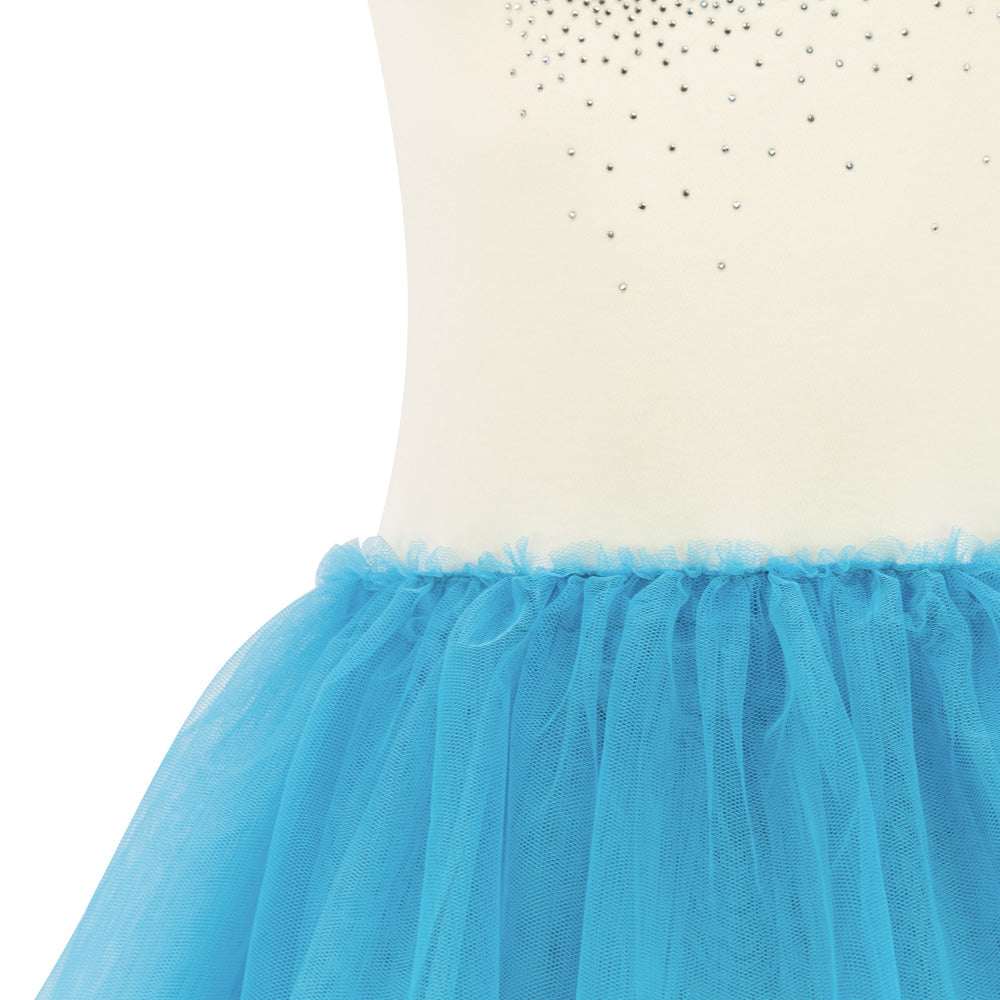 Rhinestones Detailing Tutu Dress