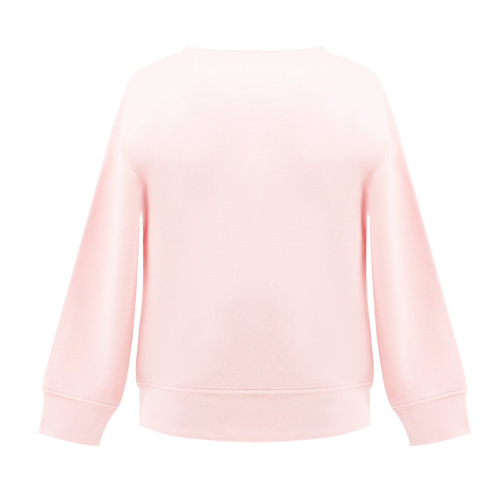 Glitter Detailing Sweatshirt in Pink