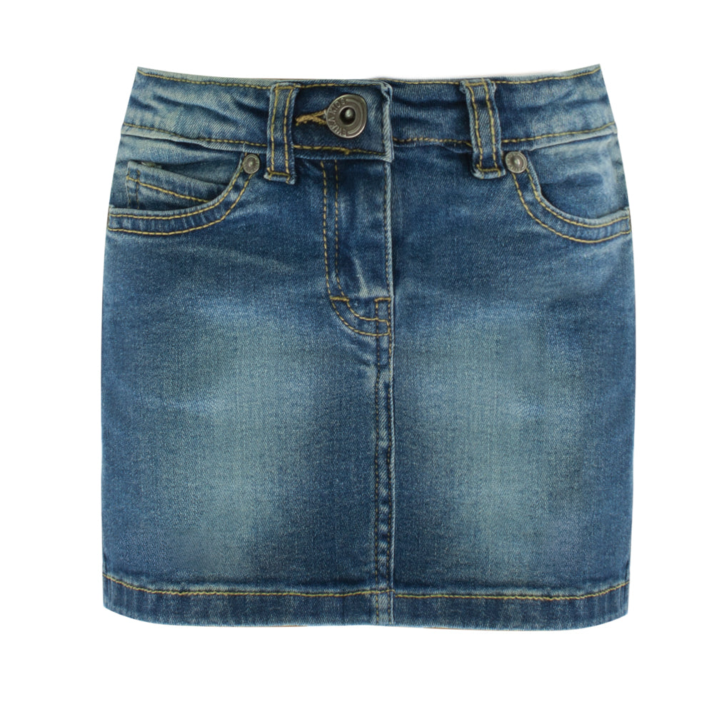 Denim Skirt in Blue